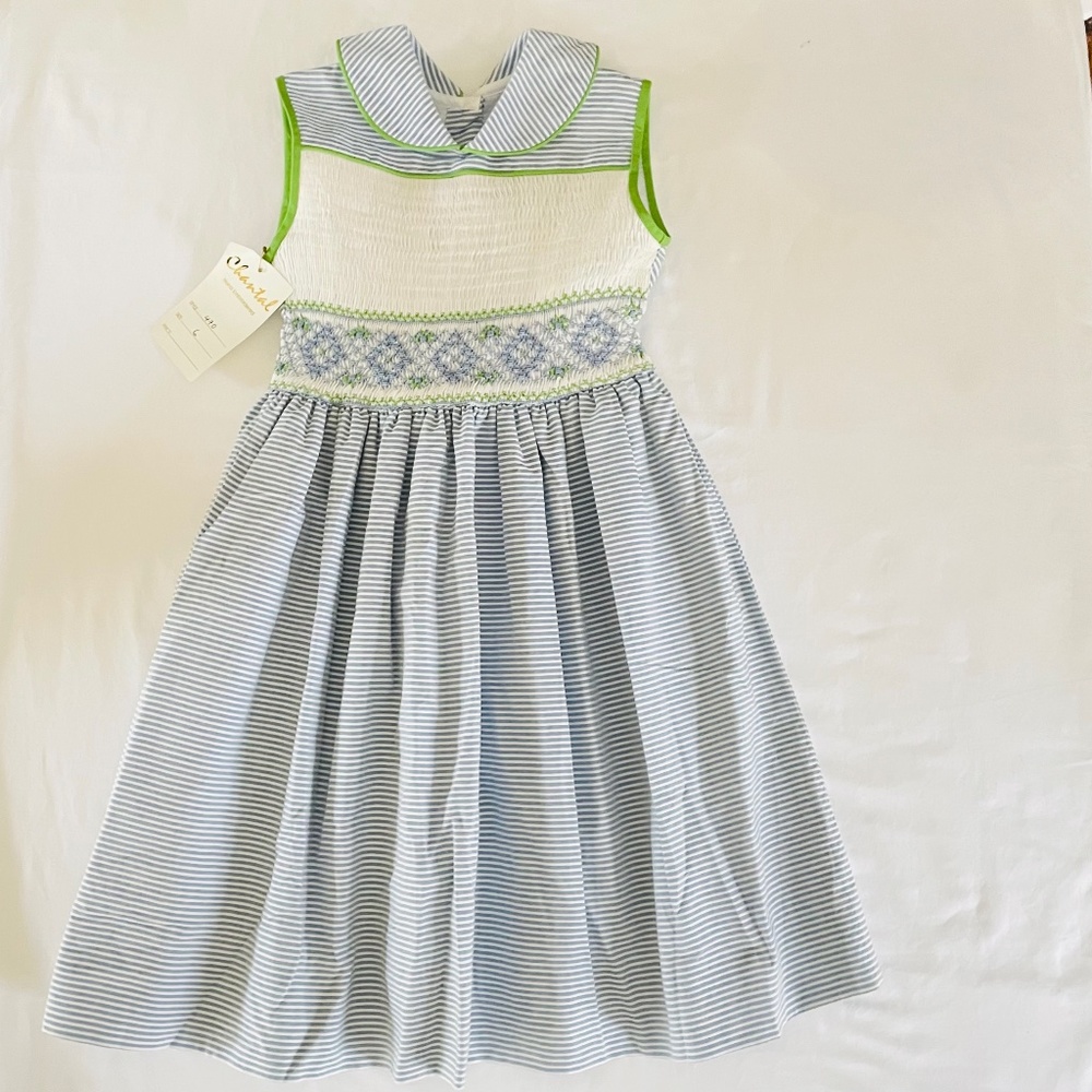 Chantal Designs (size 6) Blue and white party dress